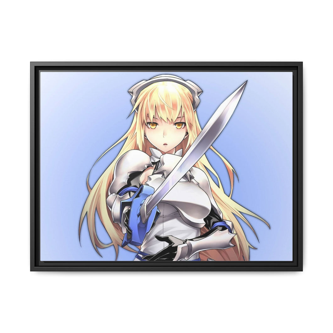 Anime Is It Wrong to Try to Pick Up Girls in a Dungeon? Canvas Framed Art Print