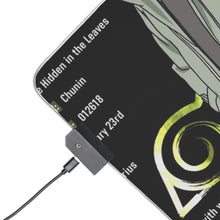 Load image into Gallery viewer, Shino Aburame RGB LED Mouse Pad (Desk Mat)
