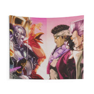 Anime Jojo's Bizarre Adventure Indoor Wall Tapestry