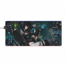 Load image into Gallery viewer, Black Rock Shooter RGB LED Mouse Pad (Desk Mat)
