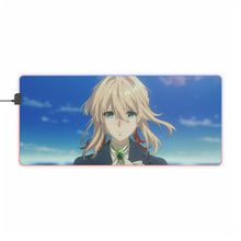 Load image into Gallery viewer, Violet Evergarden RGB LED Mouse Pad (Desk Mat)
