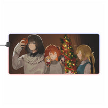 Load image into Gallery viewer, Saber, Gudako &amp; Oberon RGB LED Mouse Pad (Desk Mat)
