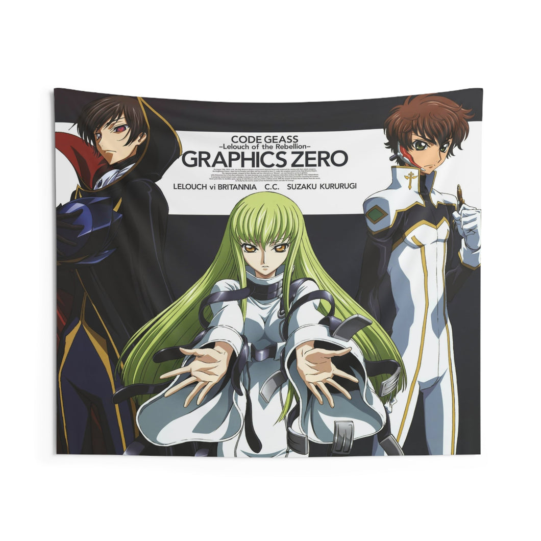 C.C. (Code Geass) Indoor Wall Tapestry