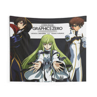 C.C. (Code Geass) Indoor Wall Tapestry