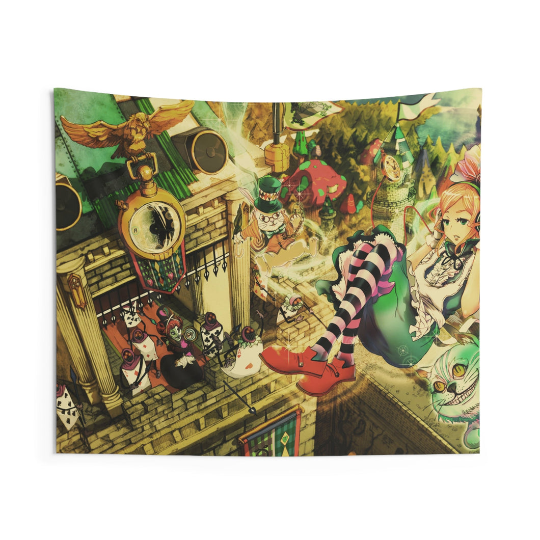 Anime Alice In Wonderland Indoor Wall Tapestry