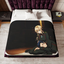 Load image into Gallery viewer, Violet Evergarden Sherpa Blanket
