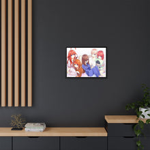 Load image into Gallery viewer, Anime The Quintessential Quintuplets Canvas Framed Art Print

