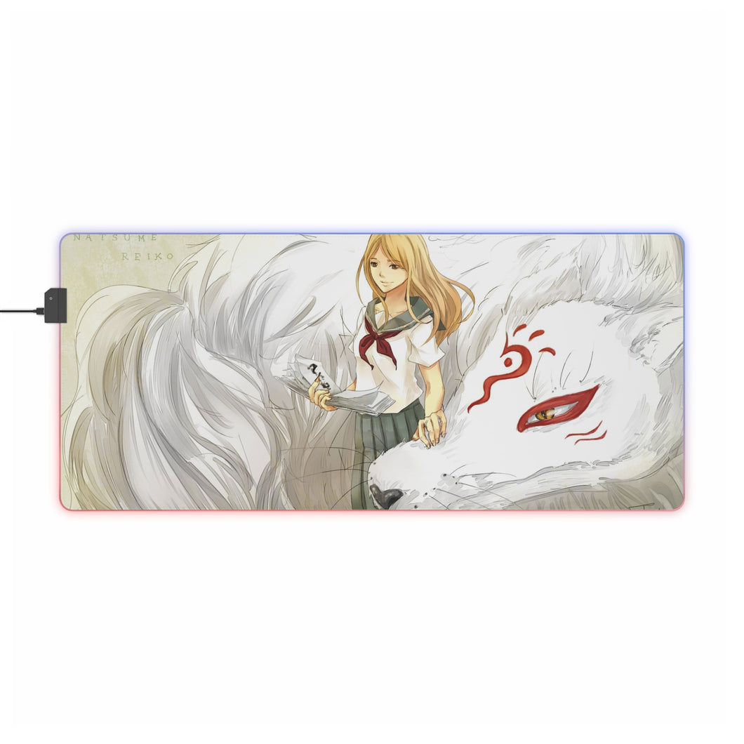 Natsume's Book of Friends Reiko Natsume RGB LED Mouse Pad (Desk Mat)