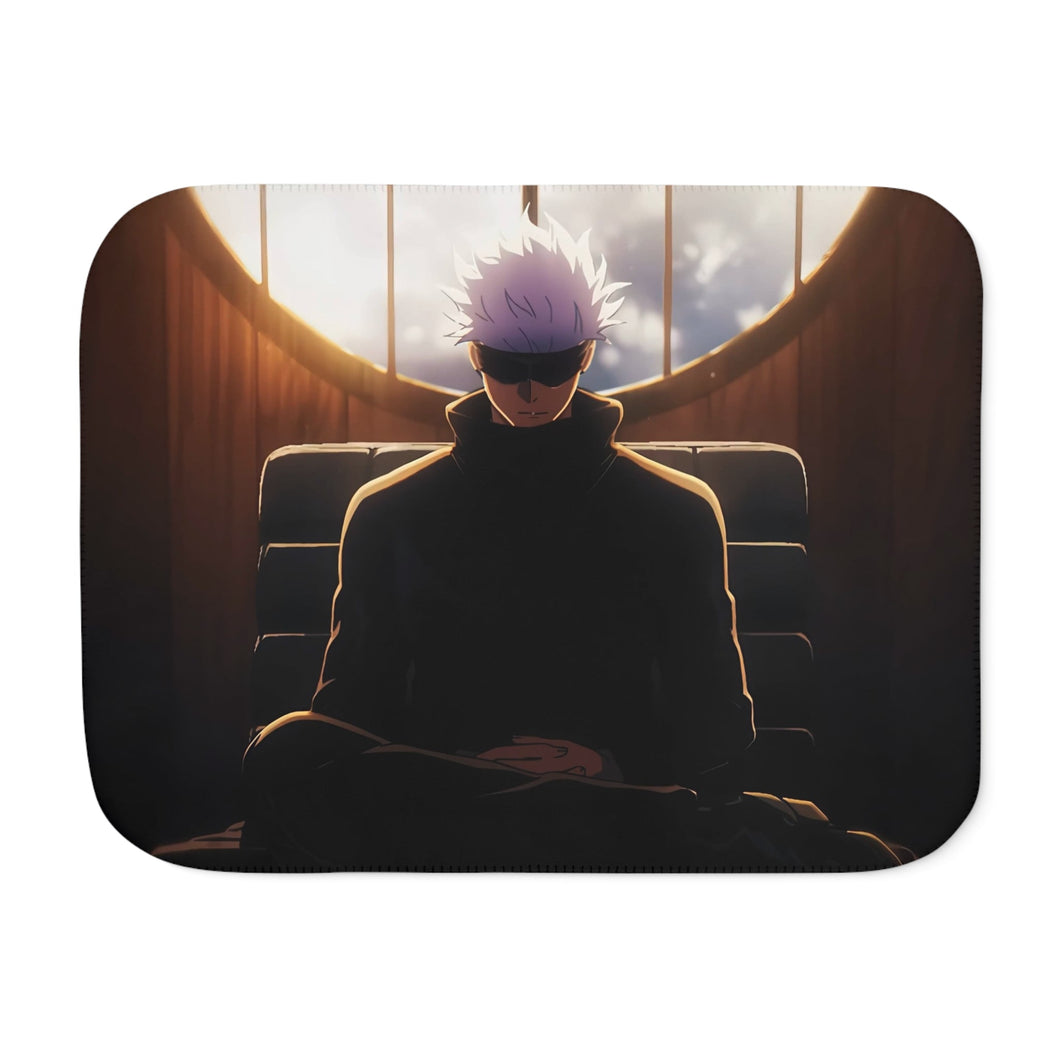 Satoru Gojo Sherpa Blanket