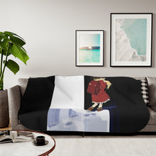Load image into Gallery viewer, Anime ERASED Sherpa Blanket

