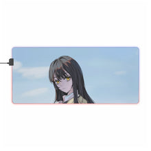 Load image into Gallery viewer, Mieruko-chan RGB LED Mouse Pad (Desk Mat)
