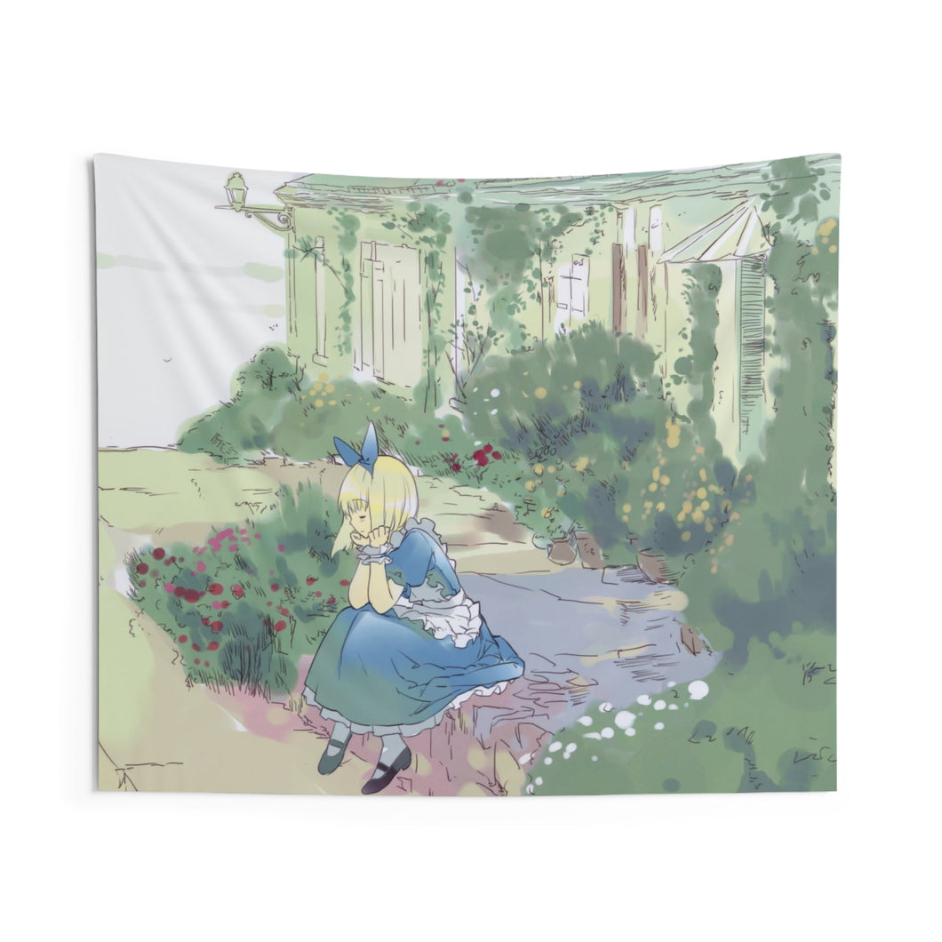 Anime Alice In Wonderland Indoor Wall Tapestry
