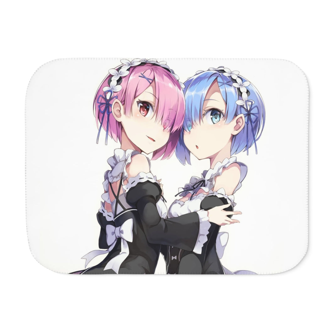 Anime Re:ZERO -Starting Life in Another World- Sherpa Blanket