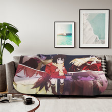 Load image into Gallery viewer, Anime ERASED Sherpa Blanket
