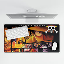 Load image into Gallery viewer, One piece the true power of pirates Mouse Pad (Desk Mat)
