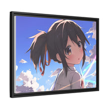 Load image into Gallery viewer, Mitsuha (Your Name) Canvas Framed Art Print
