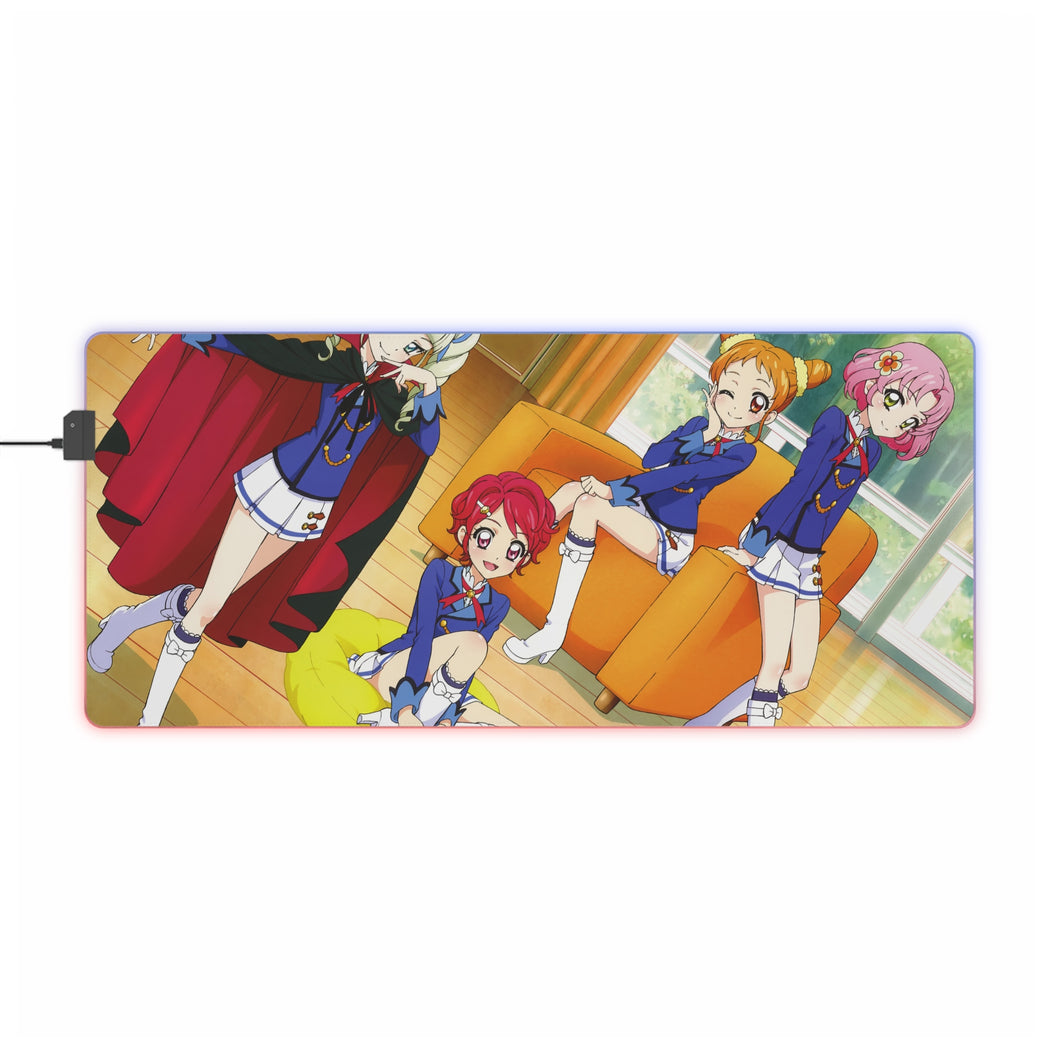 Aikatsu! RGB LED Mouse Pad (Desk Mat)