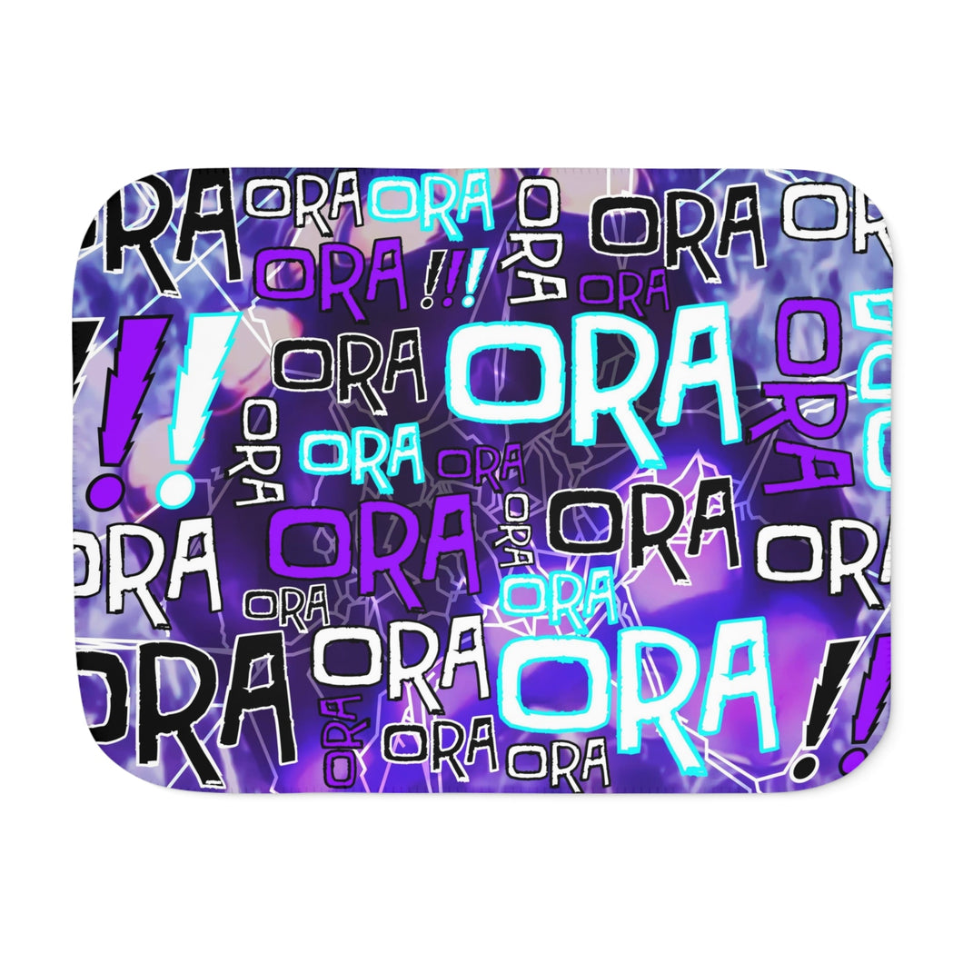 Jojo's Bizarre Adventure Sherpa Blanket