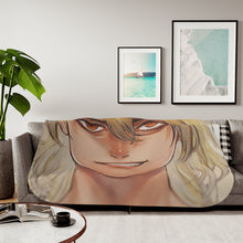 Load image into Gallery viewer, Anime Dr. Stone Sherpa Blanket
