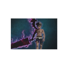 Load image into Gallery viewer, Black Clover Asta Rug
