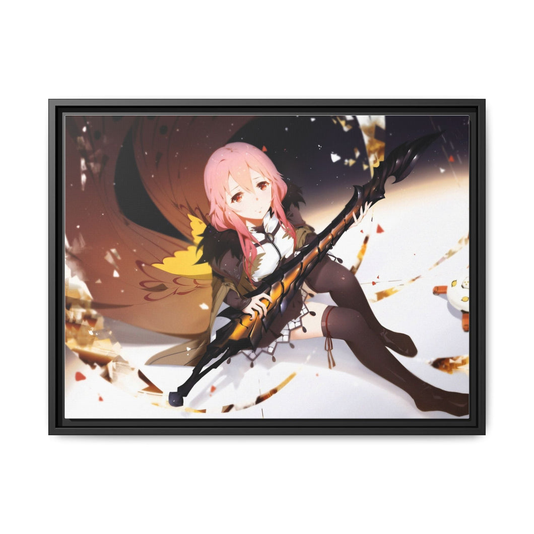 Guilty Crown Inori Yuzuriha Canvas Framed Art Print