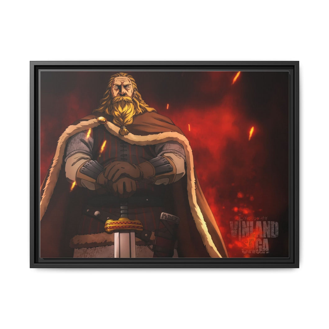 Anime Vinland Saga Canvas Framed Art Print