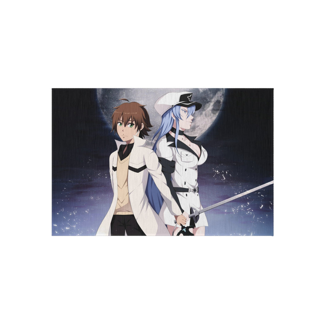 Tatsumi and esdeath Rug