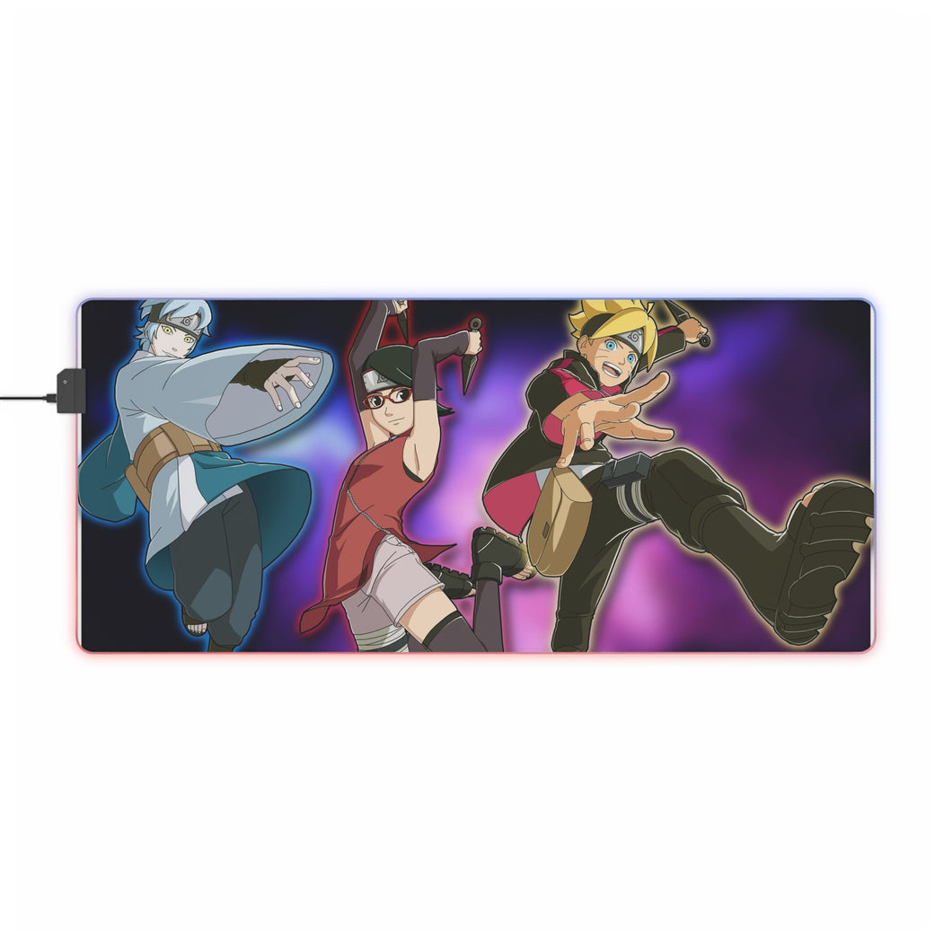 New Team 7 RGB LED Mouse Pad (Desk Mat)