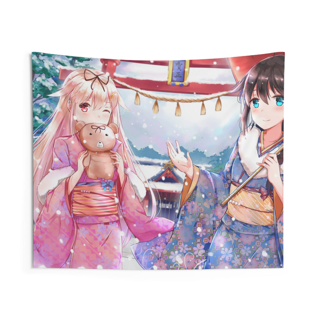 Anime Kantai Collection Indoor Wall Tapestry