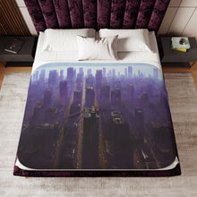 Load image into Gallery viewer, Anime Cowboy Bebopr Sherpa Blanket
