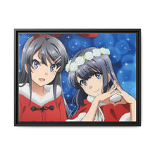 Load image into Gallery viewer, Rascal Does Not Dream Of Bunny Girl Senpai Canvas Framed Art Print

