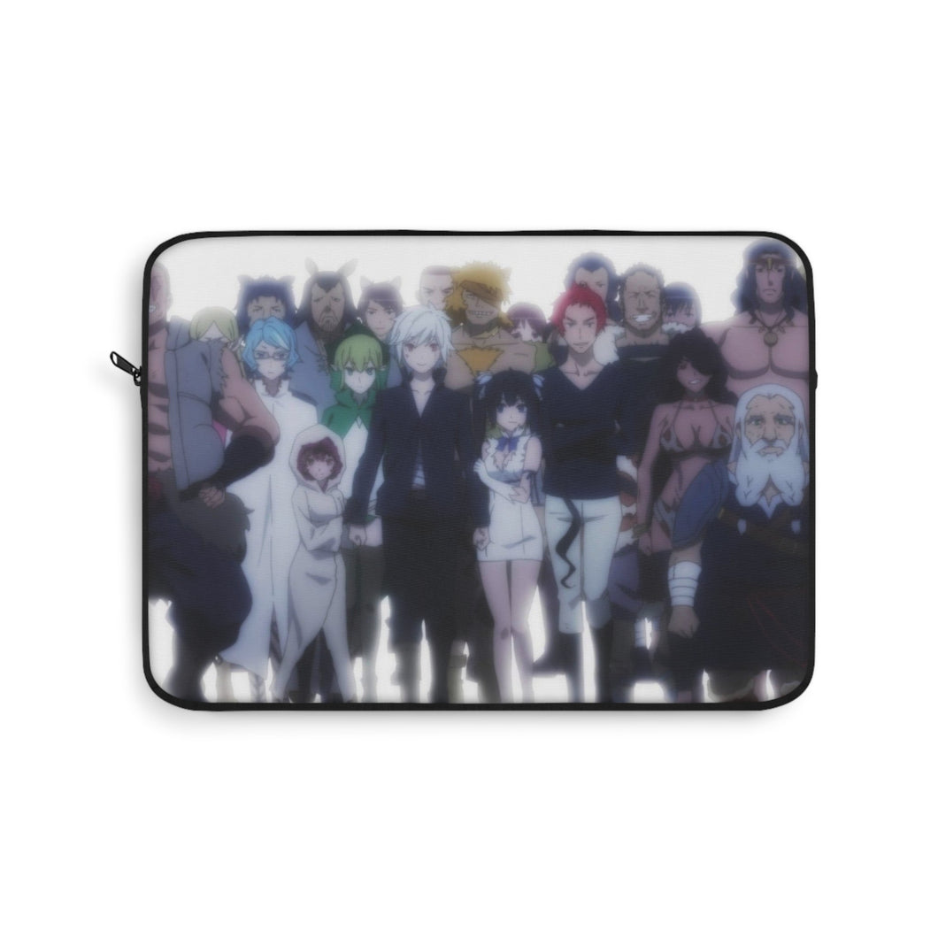 Dungeon Ni Deai Wo Motomeru Noha Machigatteiru Darou Ka Laptop Sleeve
