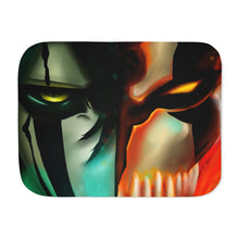 Load image into Gallery viewer, Green with envy, red with rage Sherpa Blanket
