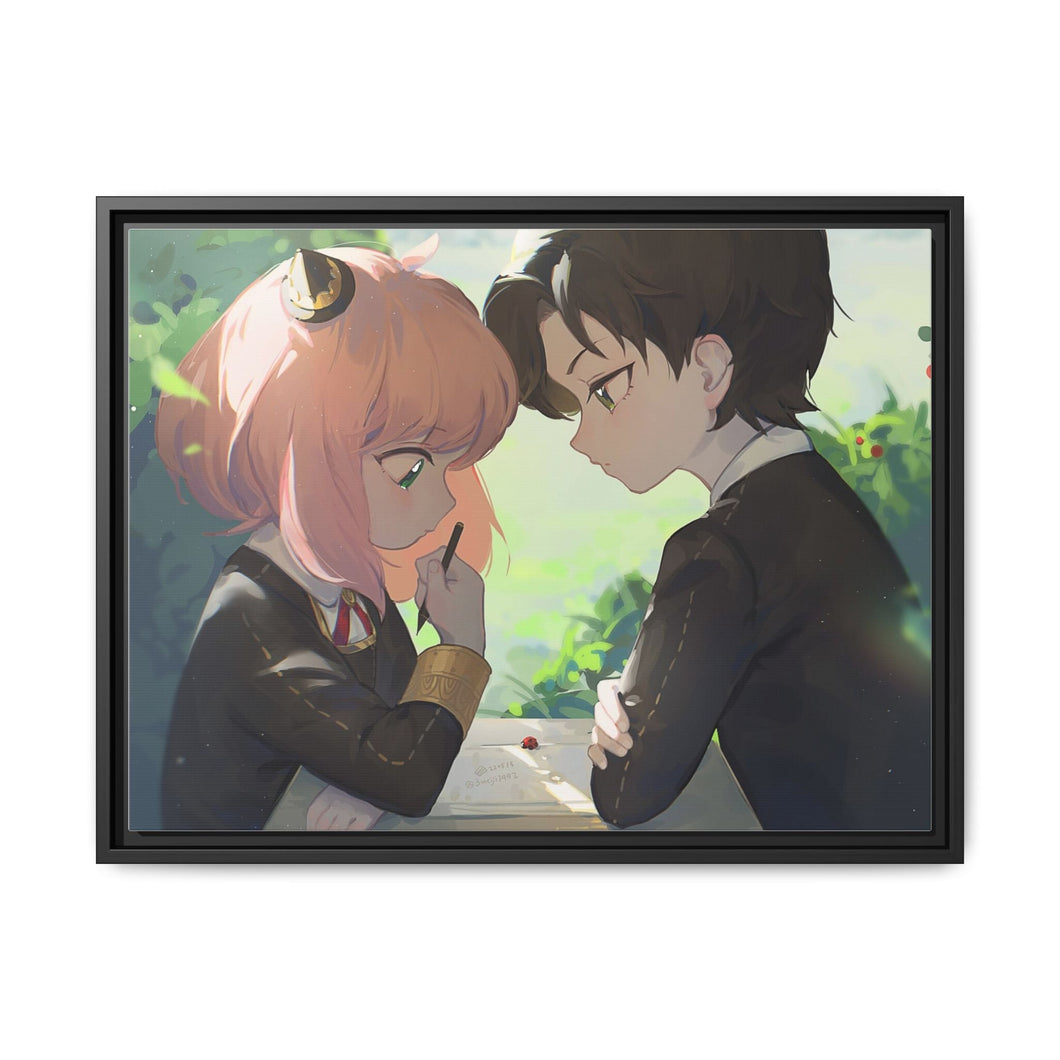 Anime Spy x Family Canvas Framed Art Print