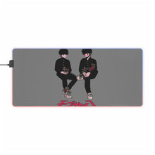 Load image into Gallery viewer, Mob Psycho 100 Shigeo Kageyama, Ritsu Kageyama RGB LED Mouse Pad (Desk Mat)
