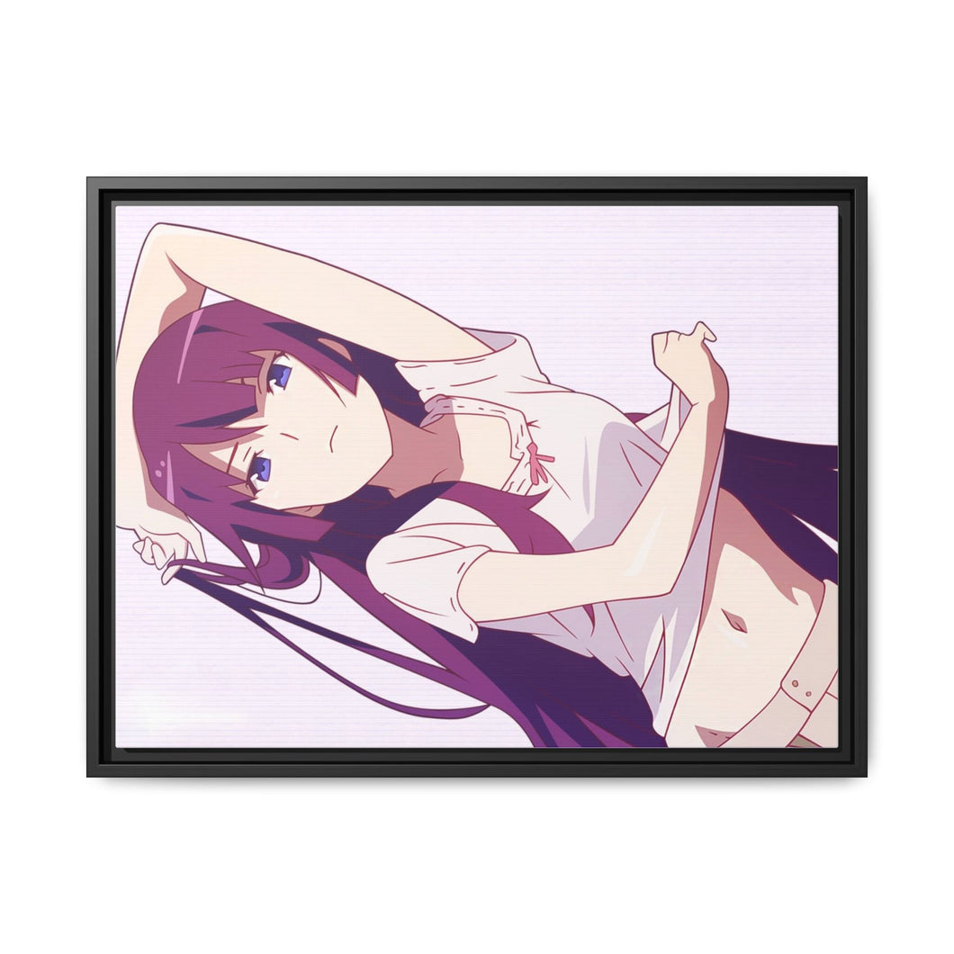 Monogatari (Series) Canvas Framed Art Print