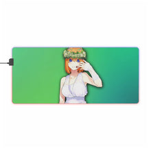Load image into Gallery viewer, Yotsuba Nakano RGB LED Mouse Pad (Desk Mat)
