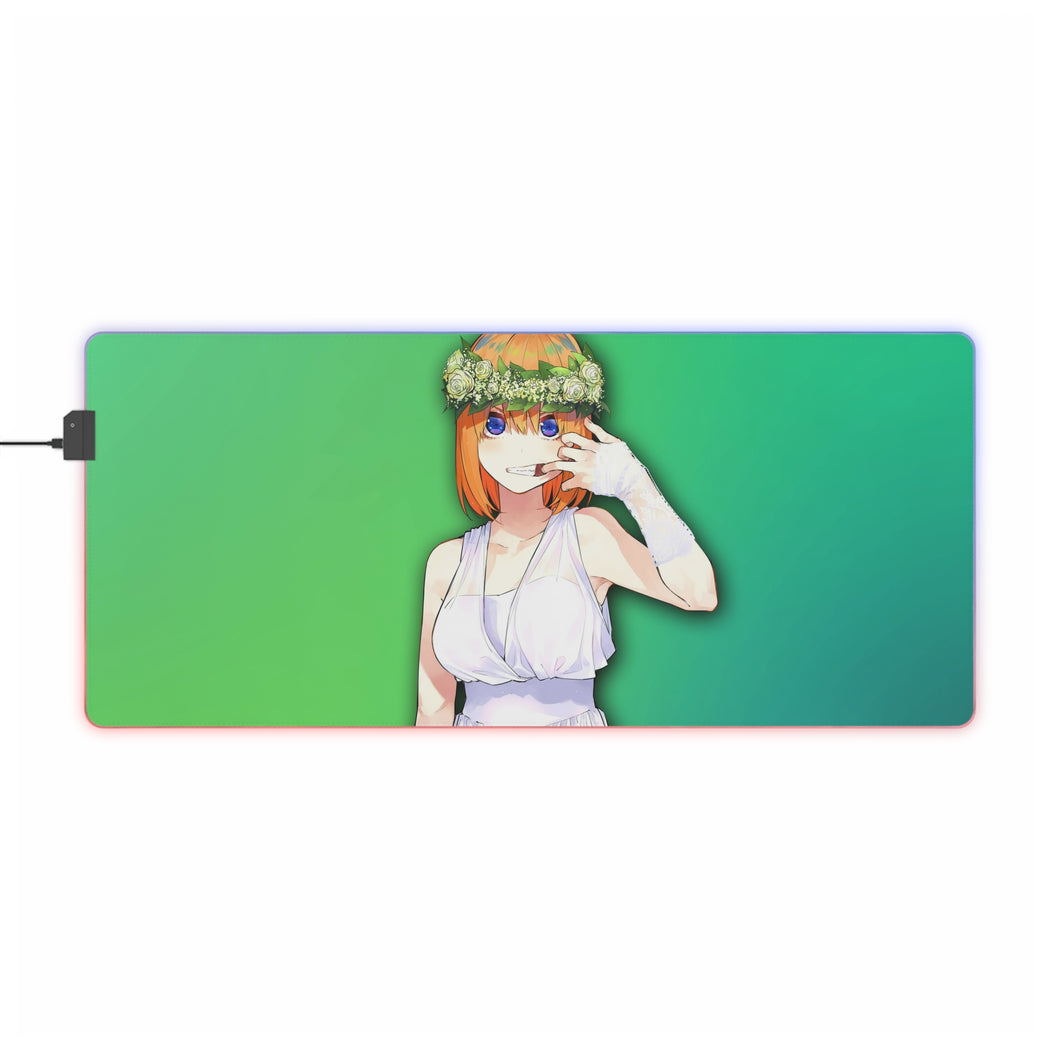 Yotsuba Nakano RGB LED Mouse Pad (Desk Mat)
