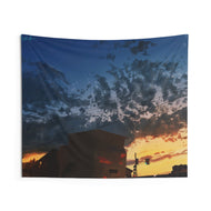 Anime Sunset Indoor Wall Tapestry