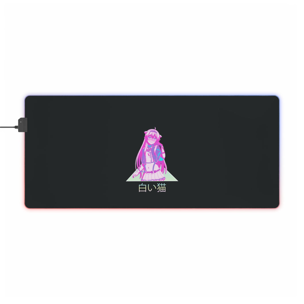Rokudenashi Majutsu Koushi to Akashic Records RGB LED Mouse Pad (Desk Mat)