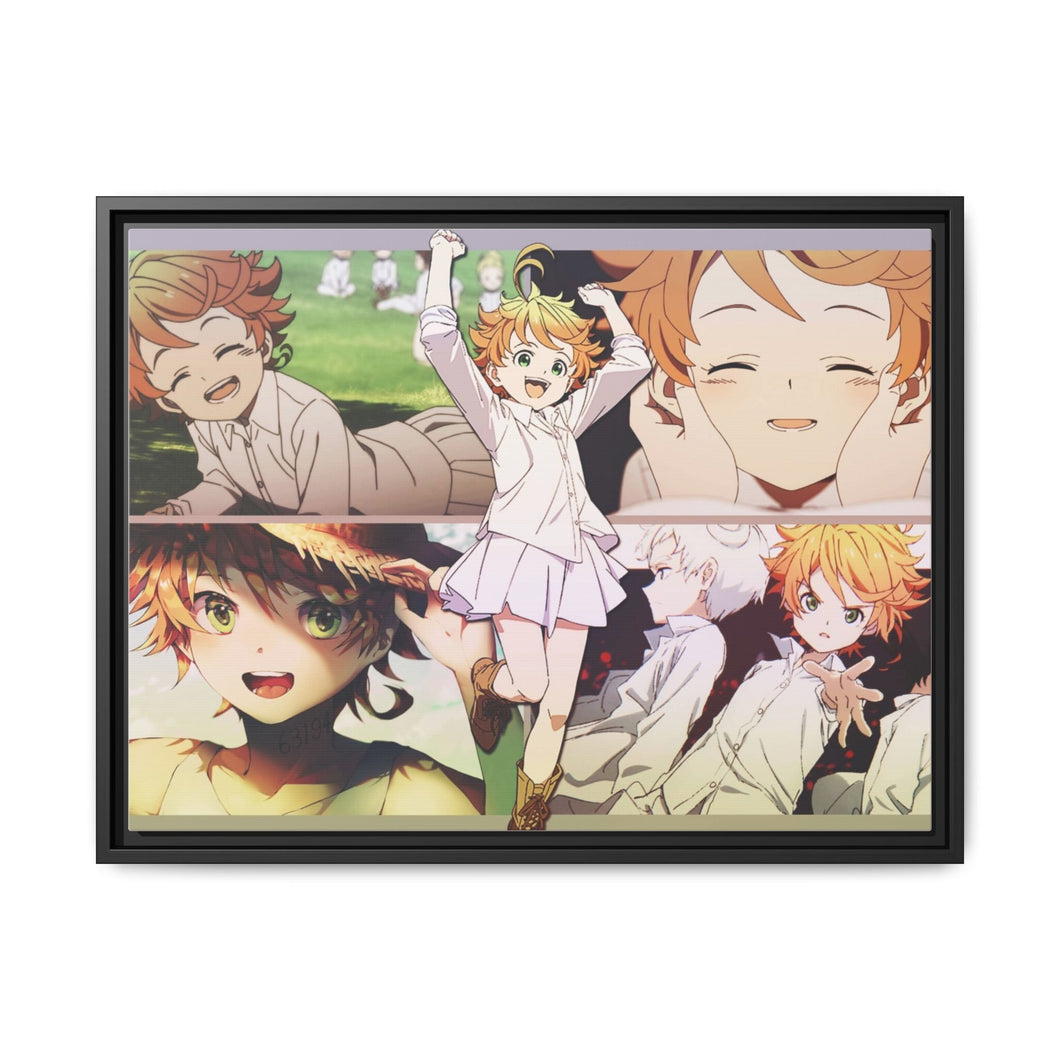 The Promised Neverland Emma Canvas Framed Art Print
