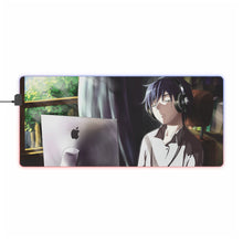 Load image into Gallery viewer, Anime Headphones RGB LED Mouse Pad (Desk Mat)
