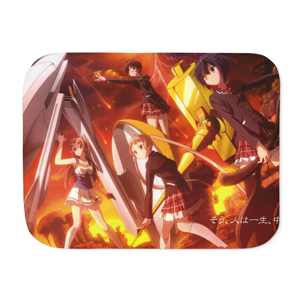 Love, Chunibyo & Other Delusions Rikka Takanashi, Sanae Dekomori, Shinka Nibutani, Kumin Tsuyuri Sherpa Blanket