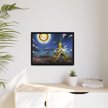 Load image into Gallery viewer, Goku vs Freeza Canvas Framed Art Print
