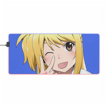 Load image into Gallery viewer, Anime Fairy Tail RGB LED Mouse Pad (Desk Mat)
