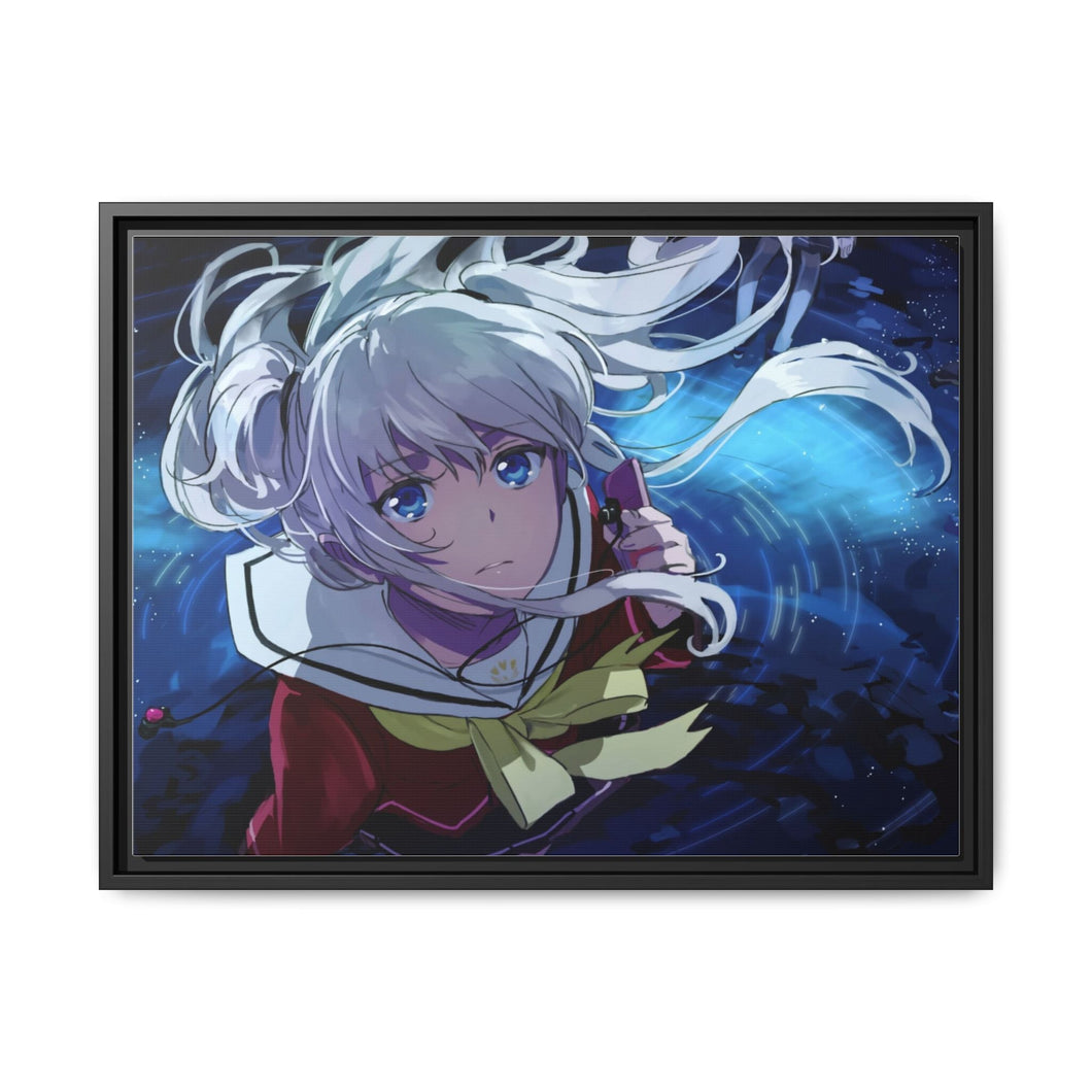 Nao Tomori looking up Canvas Framed Art Print