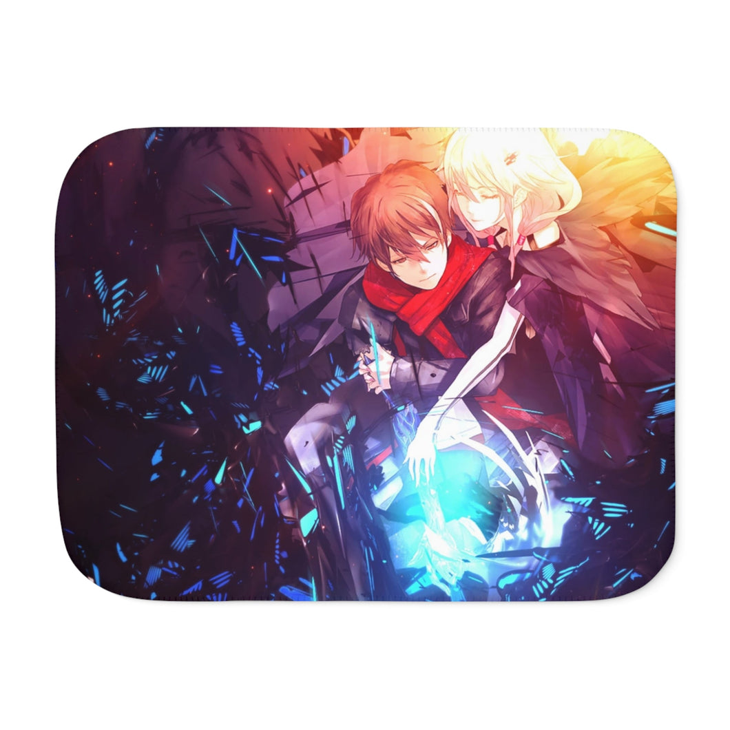 Anime Guilty Crown Sherpa Blanket