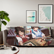 Load image into Gallery viewer, Akagi, Kaga Sherpa Blanket
