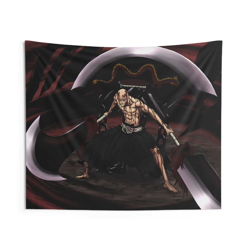 Ikkaku's Bankai Indoor Wall Tapestry