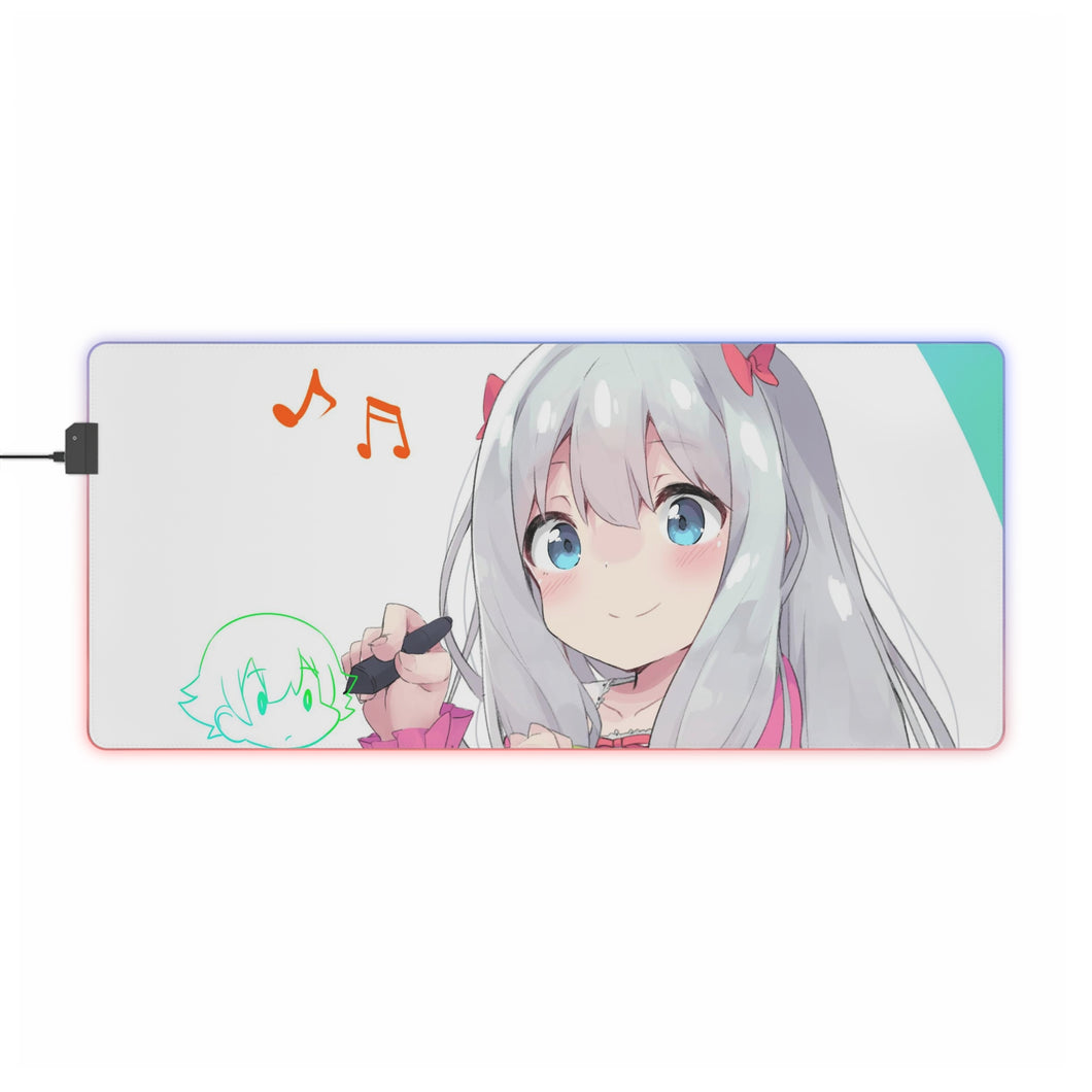 EroManga-Sensei RGB LED Mouse Pad (Desk Mat)